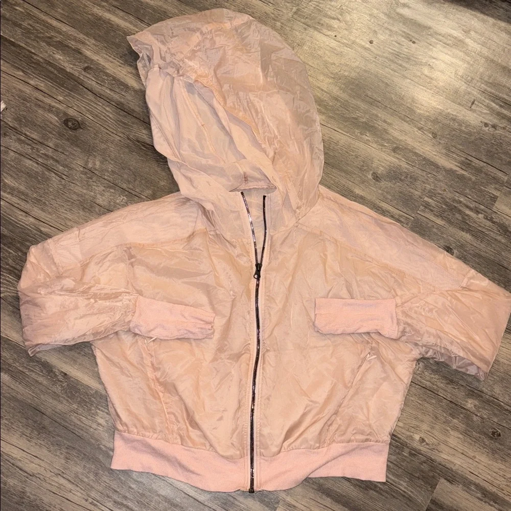ALO YOGA Aqua jacket in dusty pink - medium